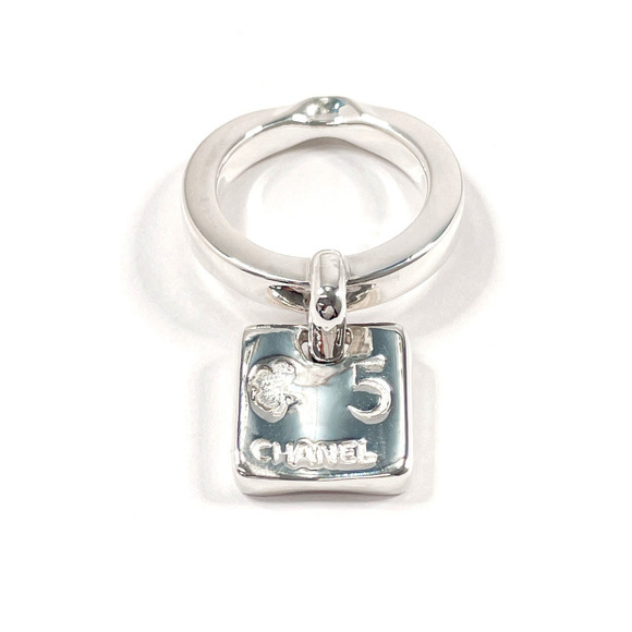 CHANEL Silver Love Ring